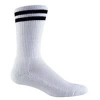 White Thorogood CoolMax Crew Length Sock