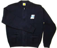 USPS Letter Carrier Bulky Knit Cardigan Sweater