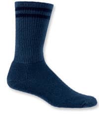 Blue Thorlos Crew Length Sock - M