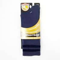 Black Wrightsock Cushioned DLX Crew Length Sock