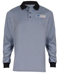 Men's Postal Retail Clerk Uniform Knit Polo Shirt